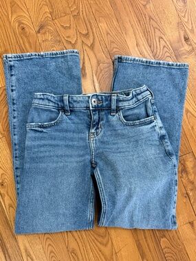 abercrombie kids Girls Medium Blue Straight-Leg Jeans